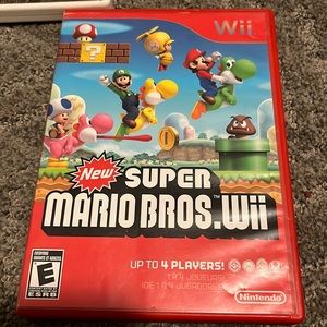 WII SUPER MARIO BROS GAME